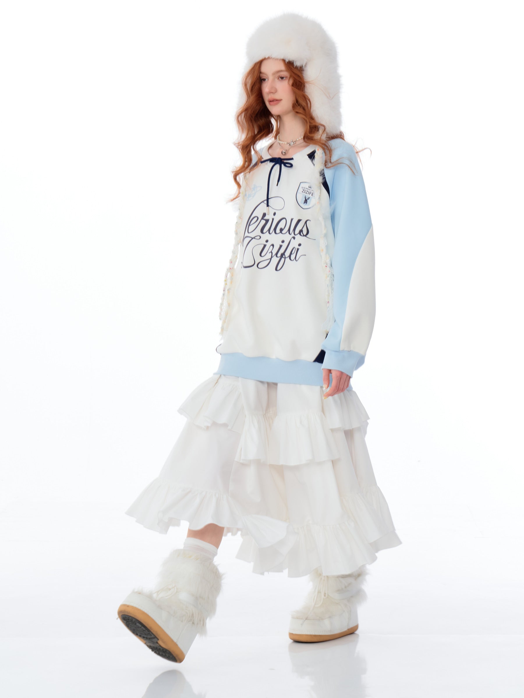 Varsity Letter Raglan SweSshirt