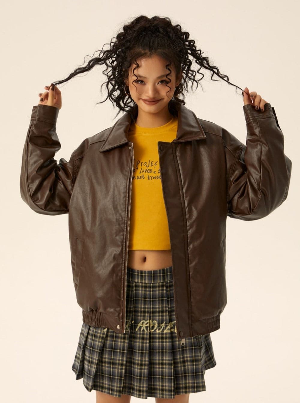 Maillard Premium Leather Jacket - chiclara
