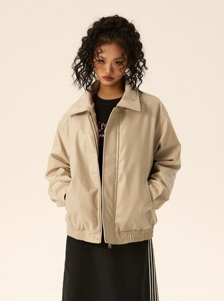 Maillard Premium Leather Jacket - chiclara