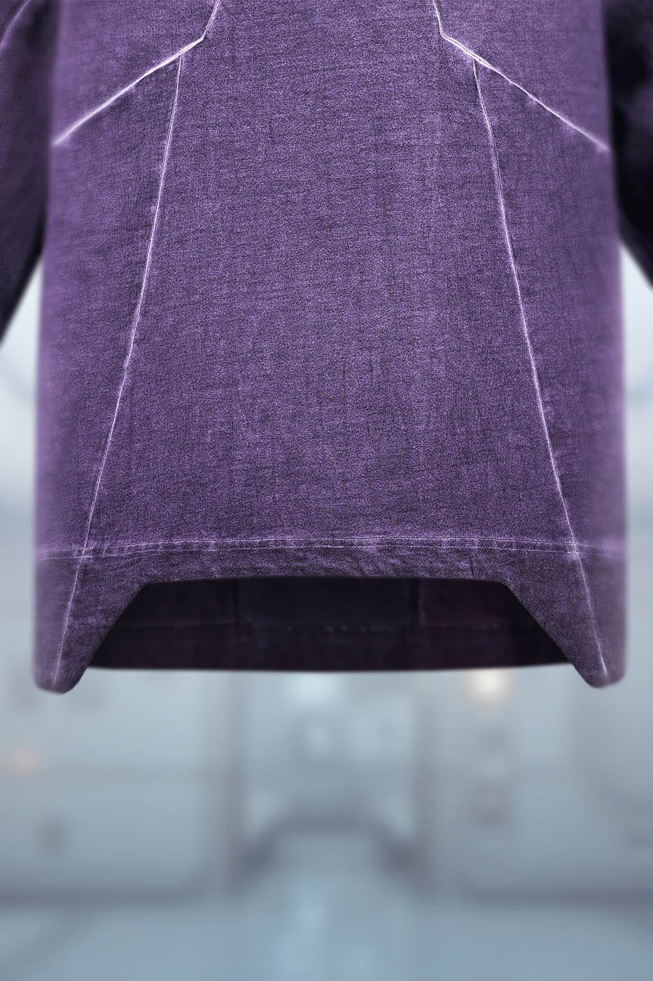 Camiseta de manga larga con paneles tácticos