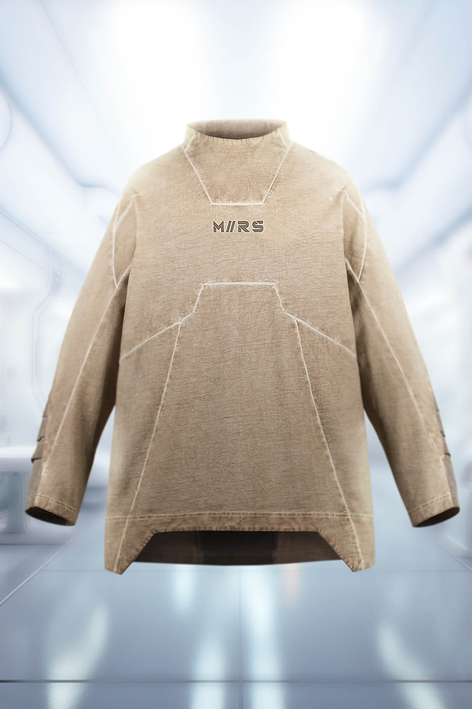 Camiseta de manga larga con paneles tácticos