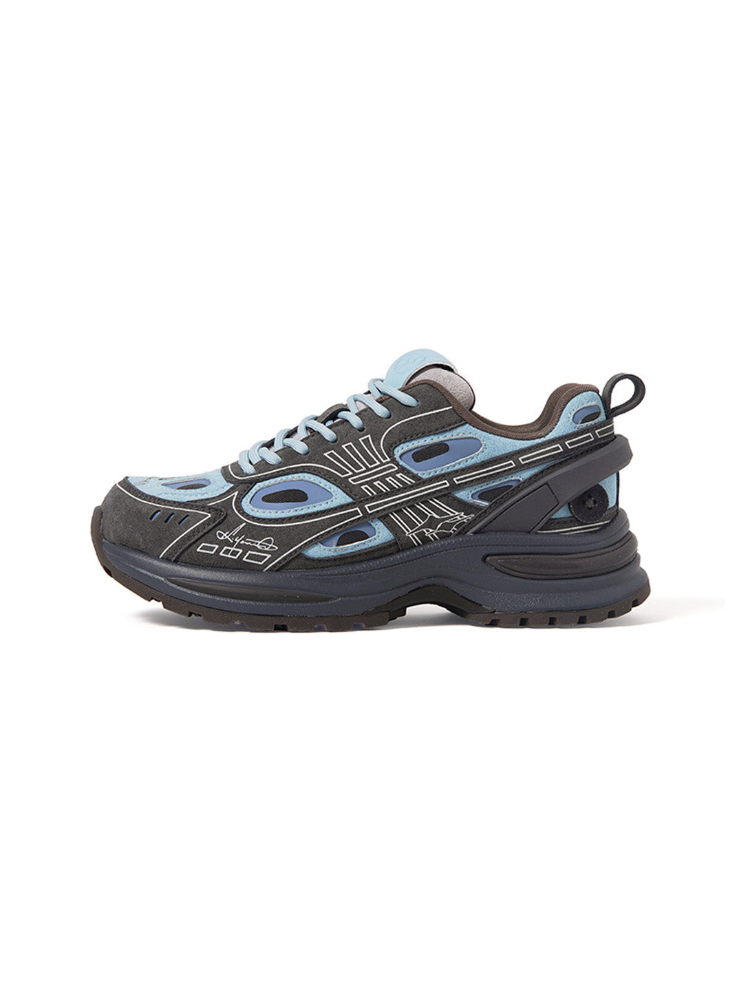 Color Block Chunky Running Sneakers