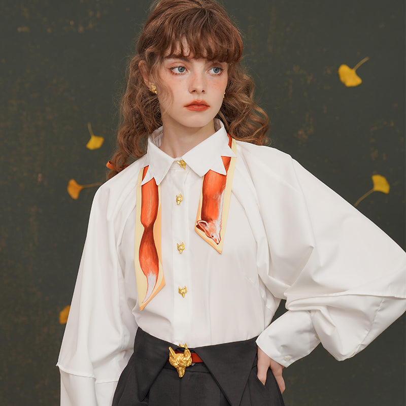 Foxy Elegance Neckerchief - chiclara