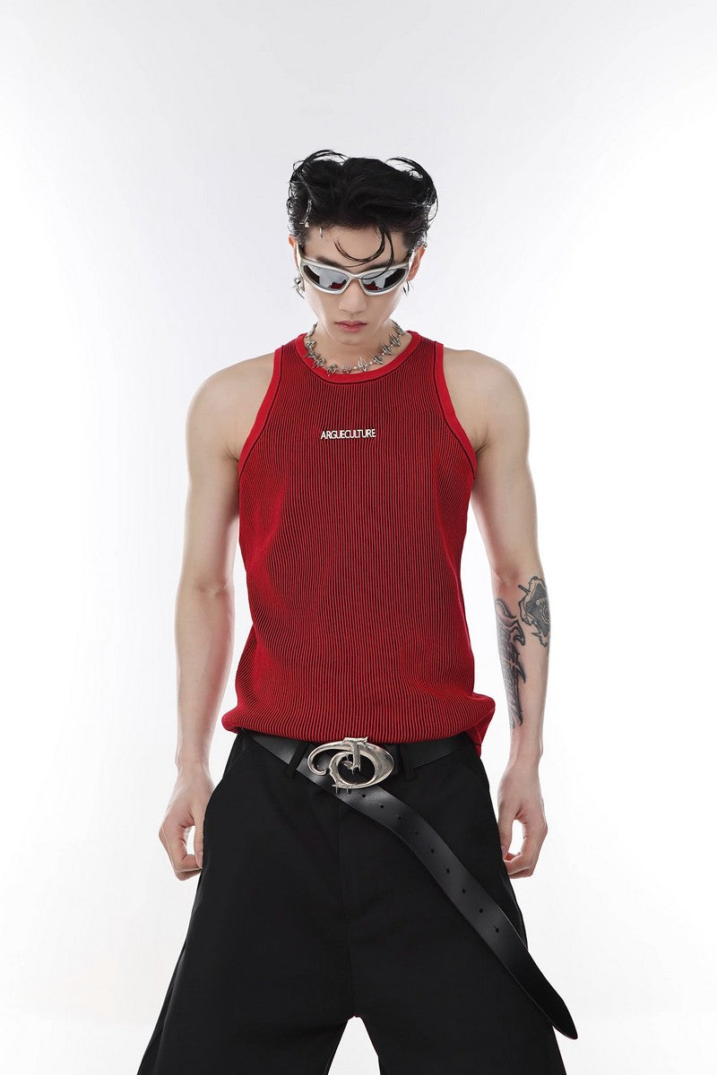 Casual Knitted Vest Tee - chiclara