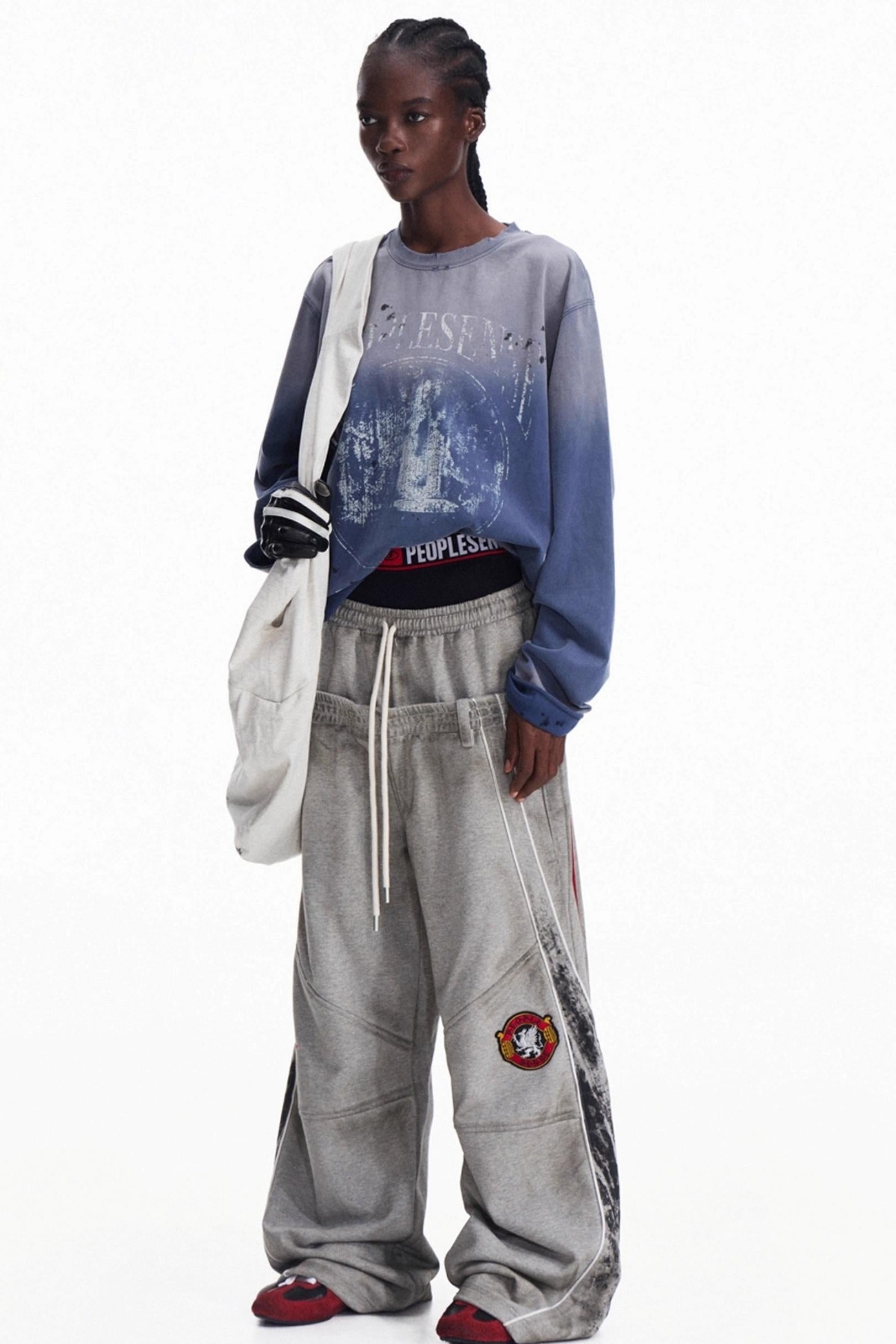 Men's Double-Waisted Sweatpants