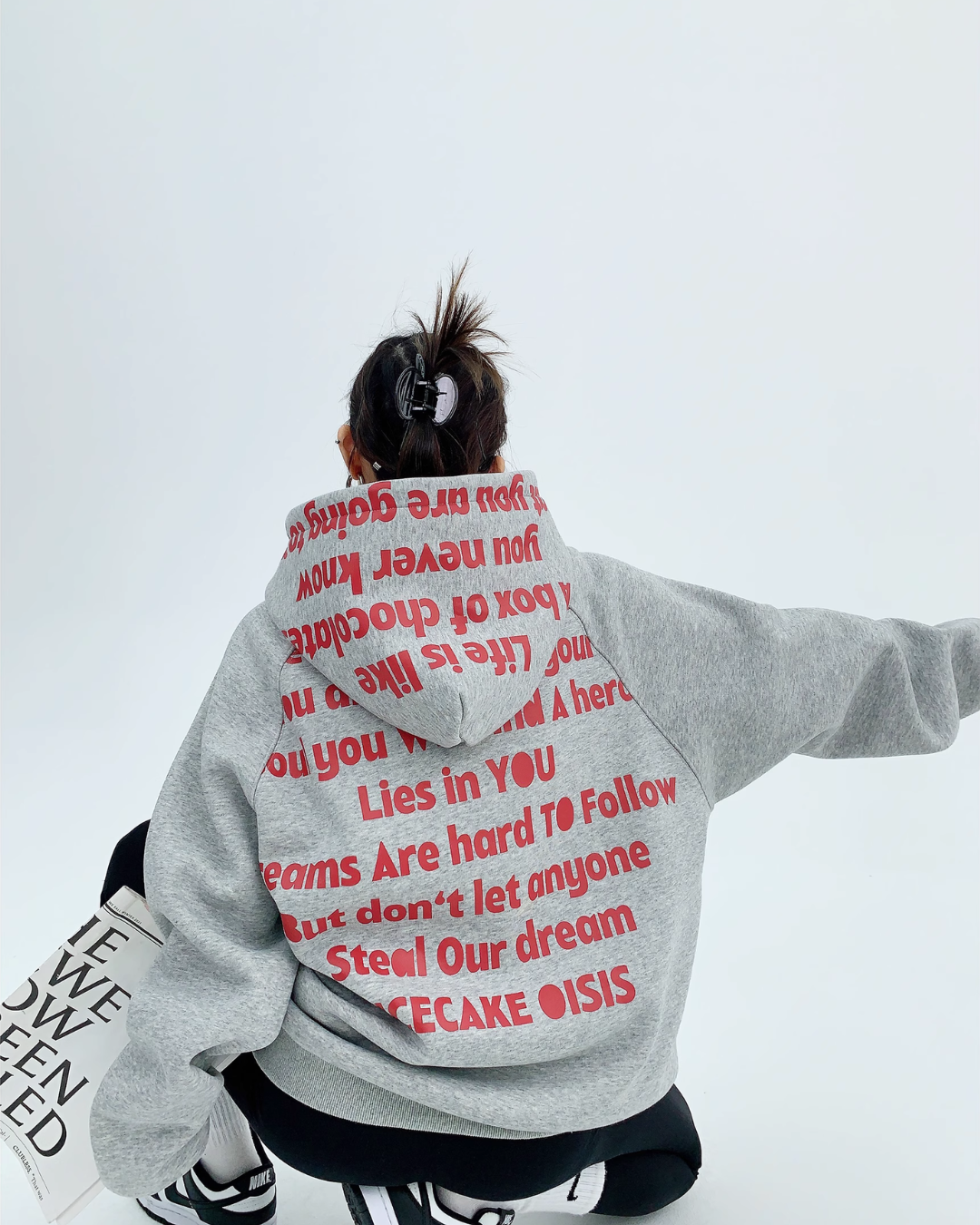 Scarlet Script Dreamer Hoodie