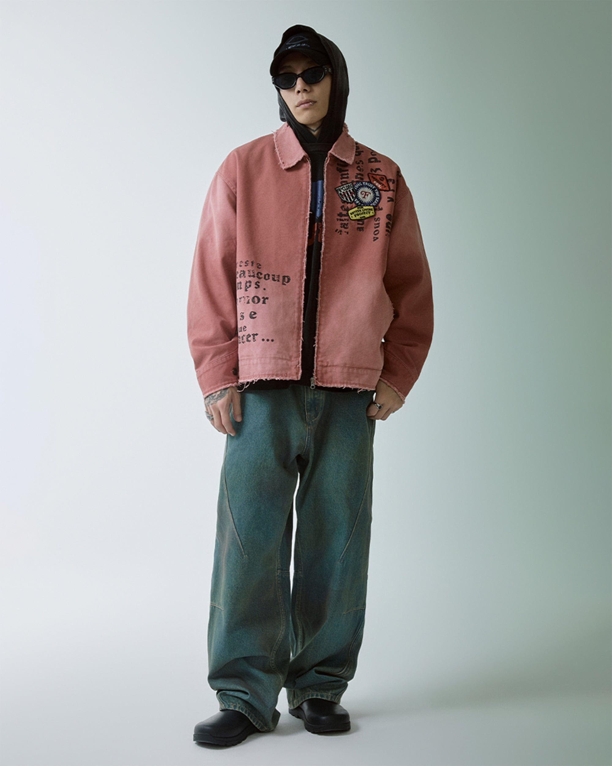 Chaqueta de mezclilla streetwear