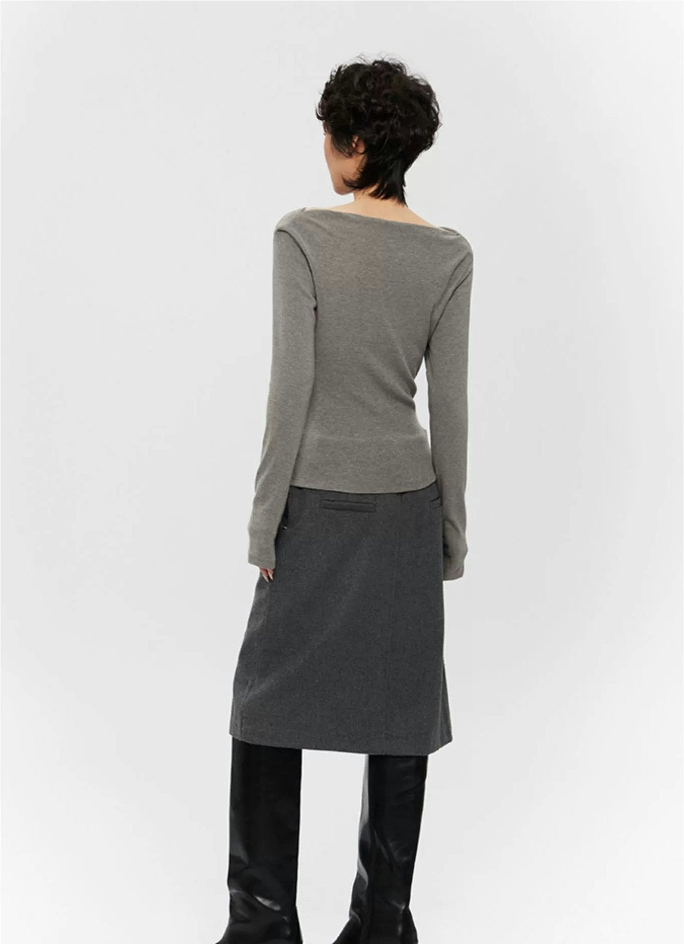 Off-Shoulder Ruched Top