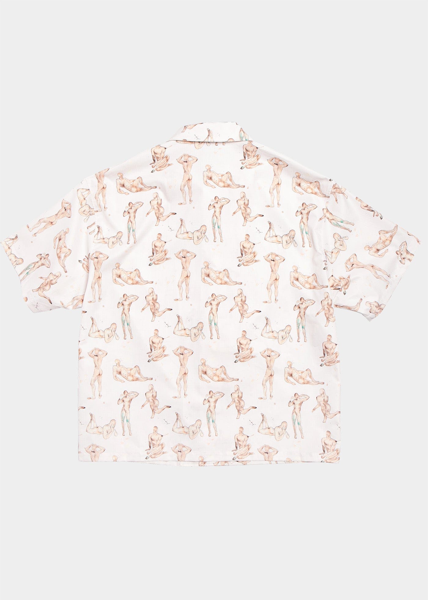 Figure Imprimer Camp Collar Shirt