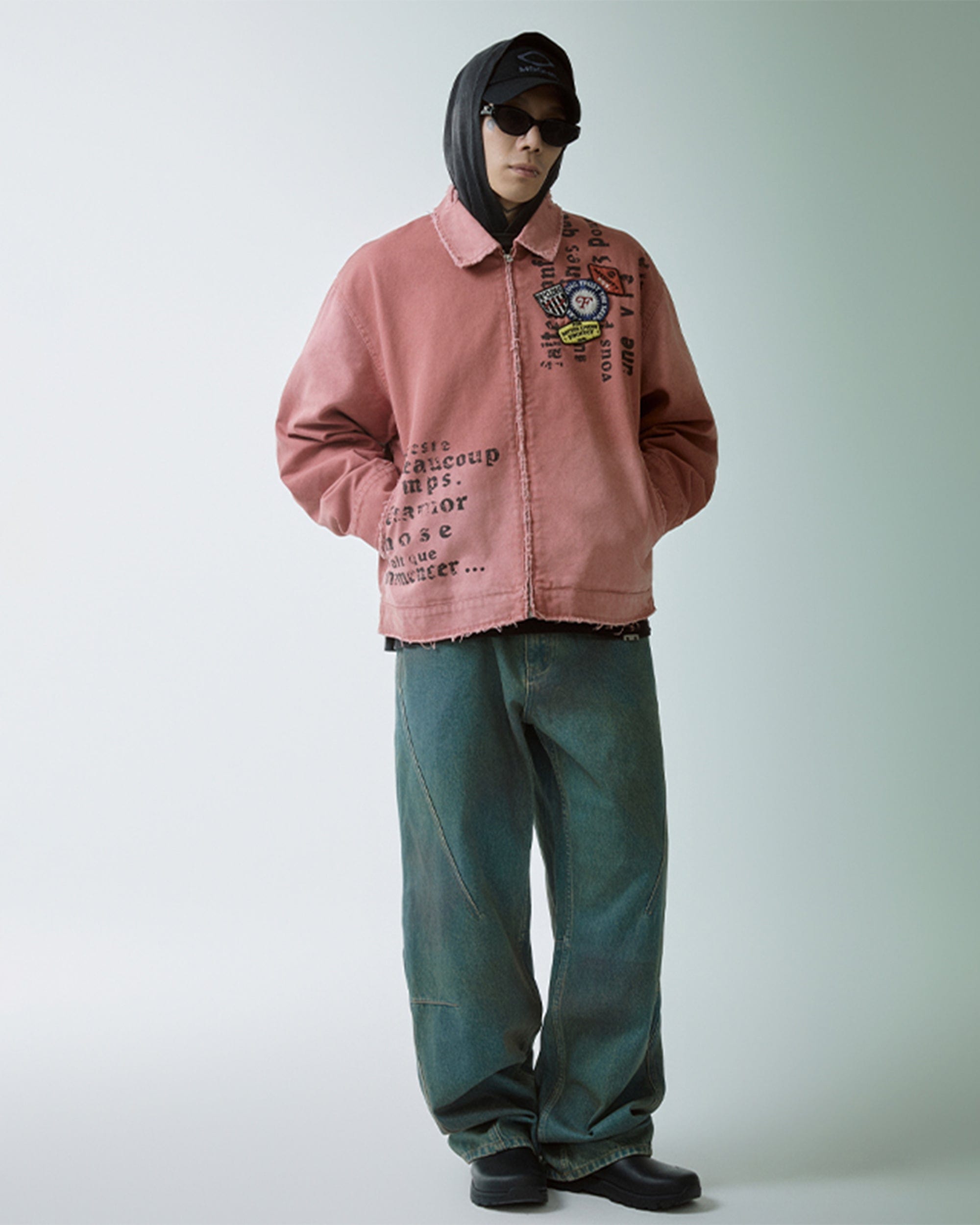 Chaqueta de mezclilla streetwear