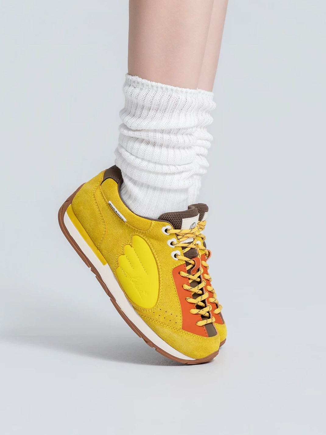 Wing-Panel Colorblock Retro Sneakers - view 15