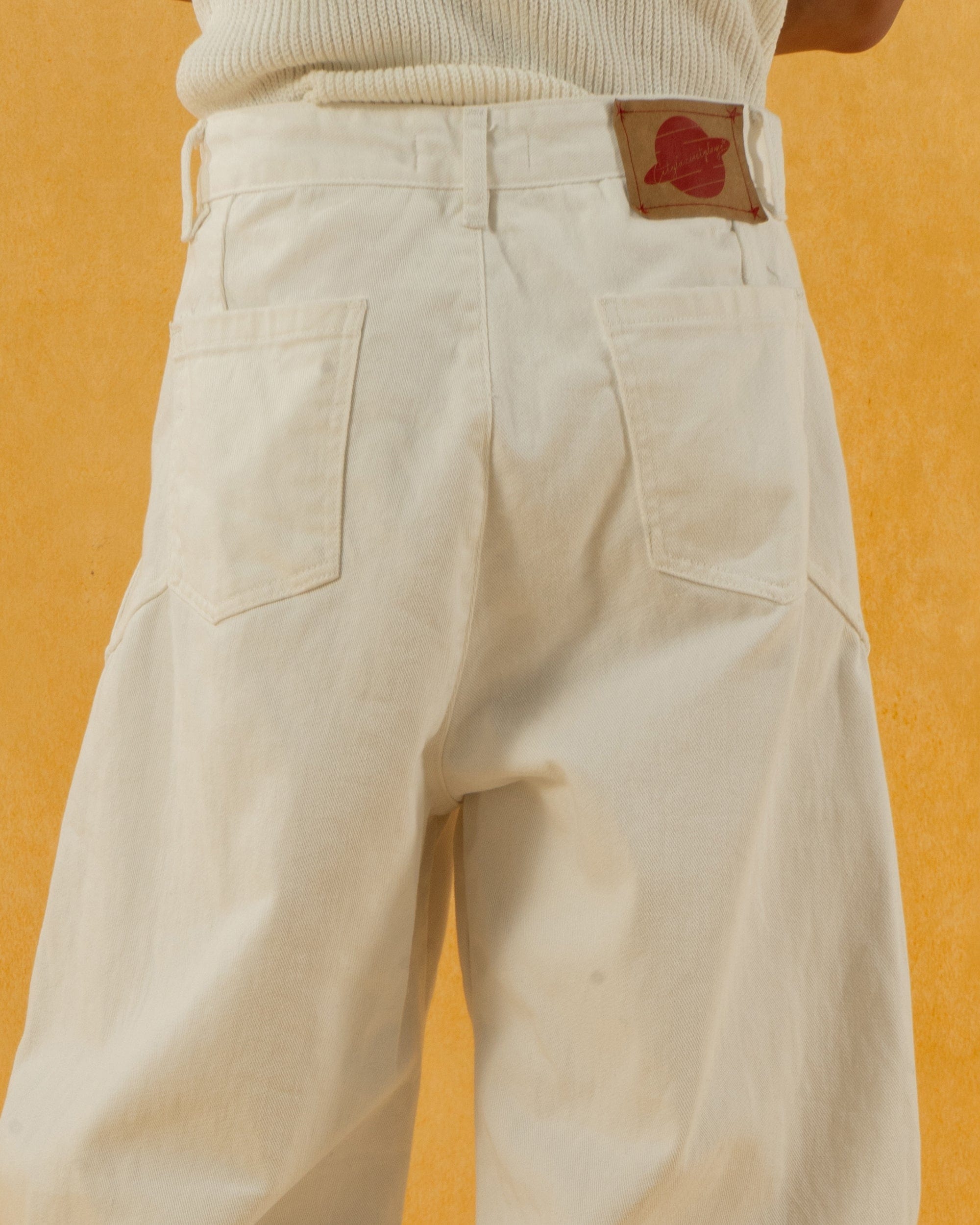 Deconstructed Pleated Button Utility Cargo Pants