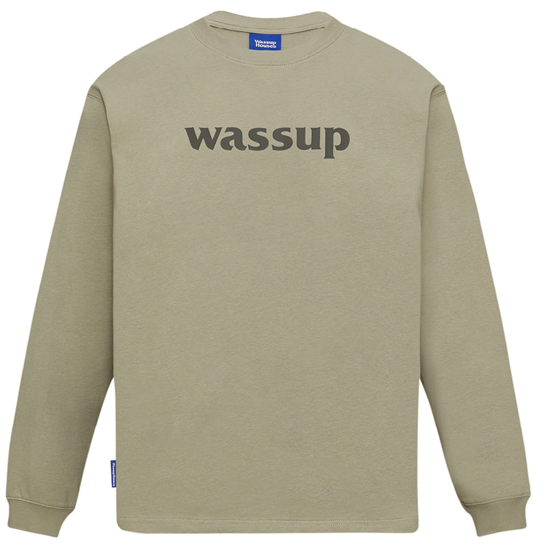Classic Basic Logo Printed Long Sleeved Tee - chiclara