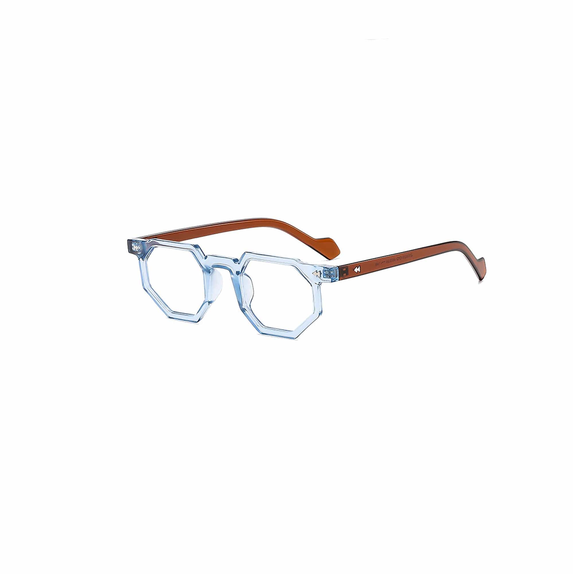 Angular Geometric Layered Fashion Glasses - view 1