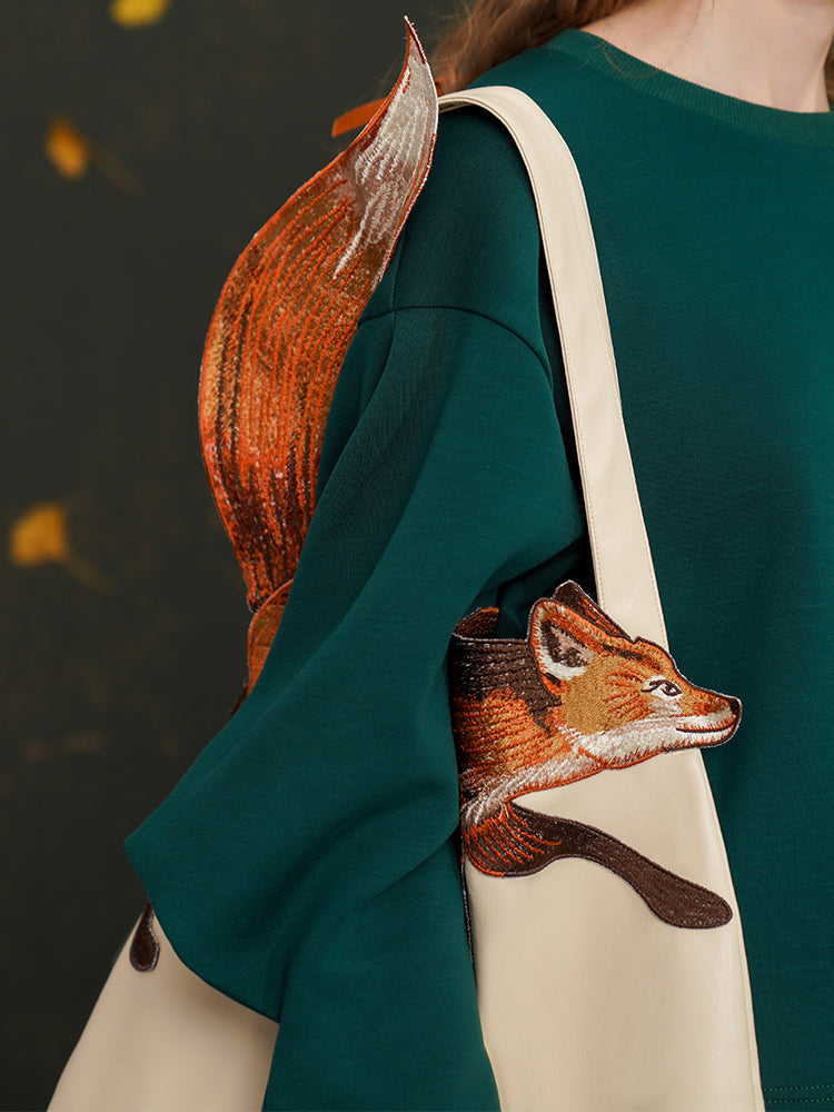 Foxy Charm Tote Bag - chiclara