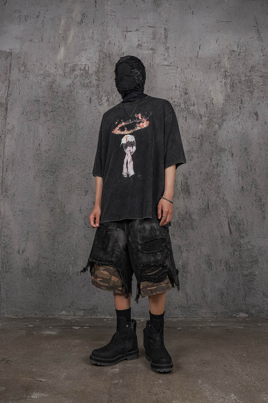 Camiseta Fire Halo