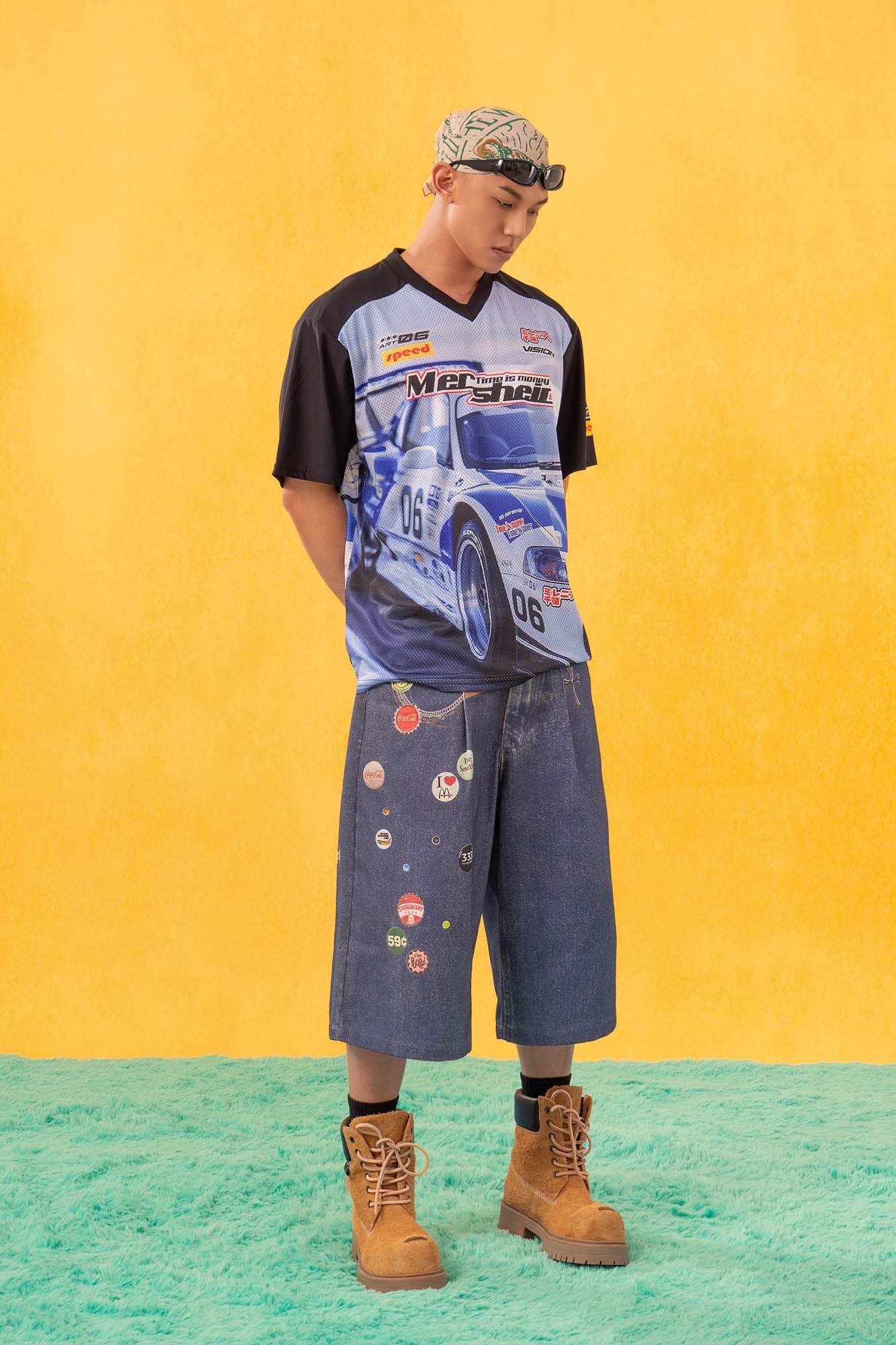 Racing Car Graphic Jersey