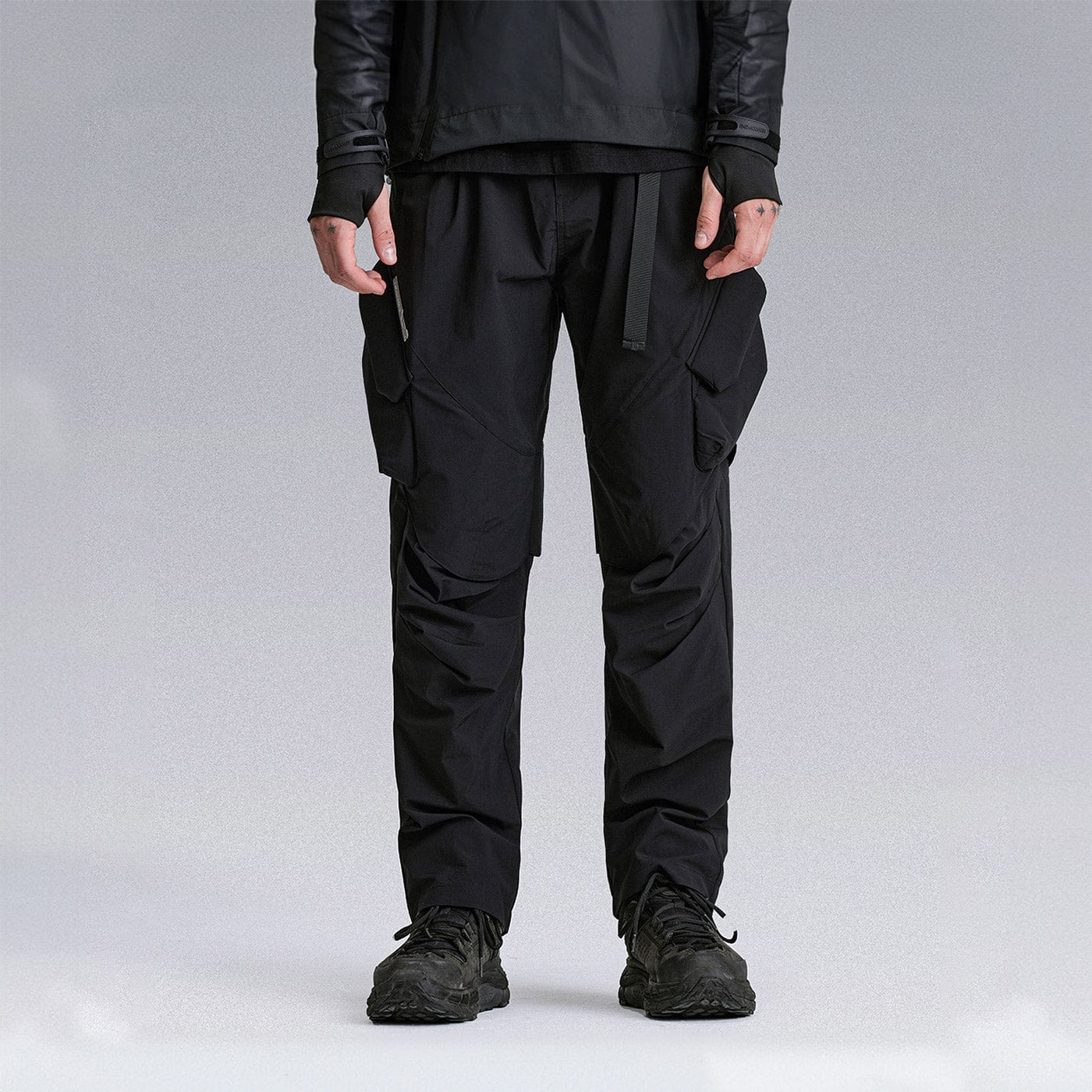 Pantalones arrugados de carga táctica
