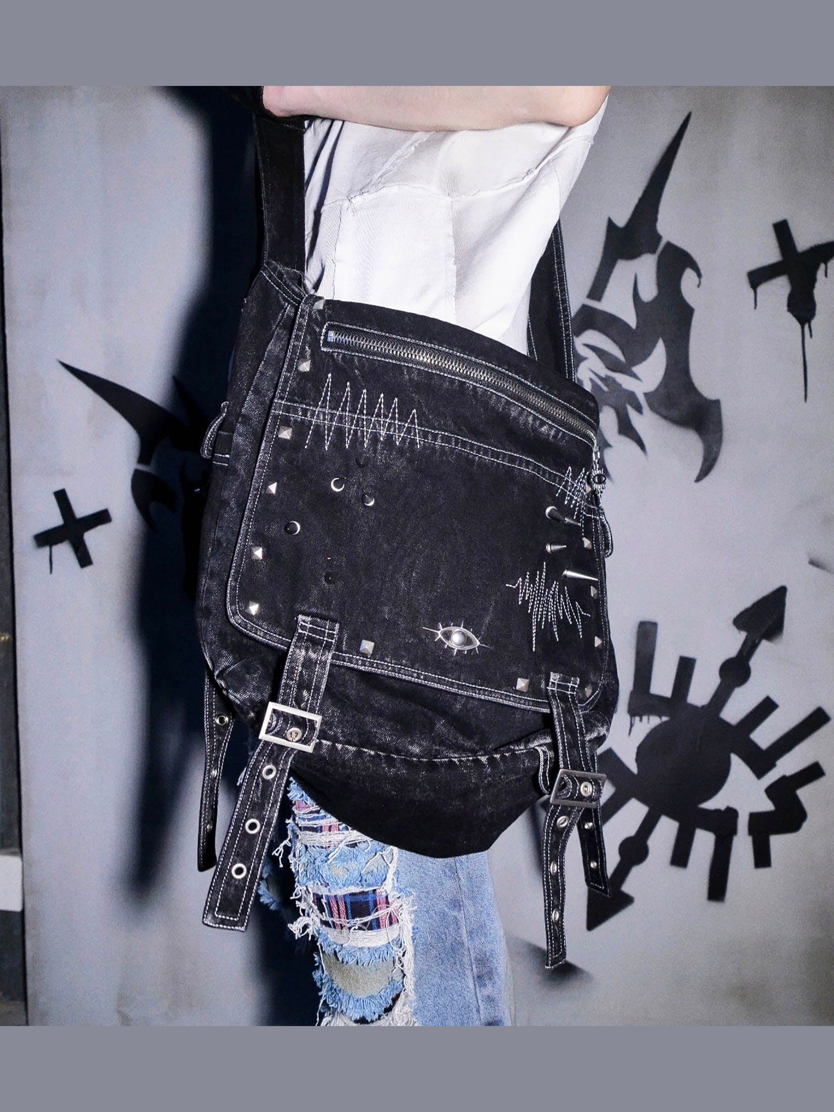 Bolsa de piernas cyberpunk