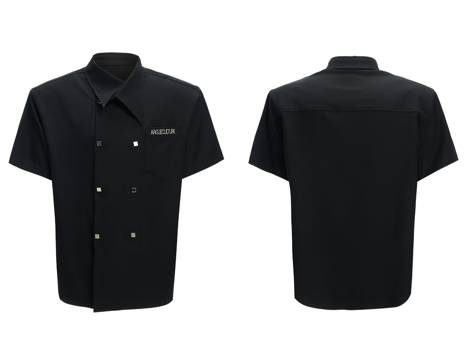 White Oversized Button Down Work Shirt