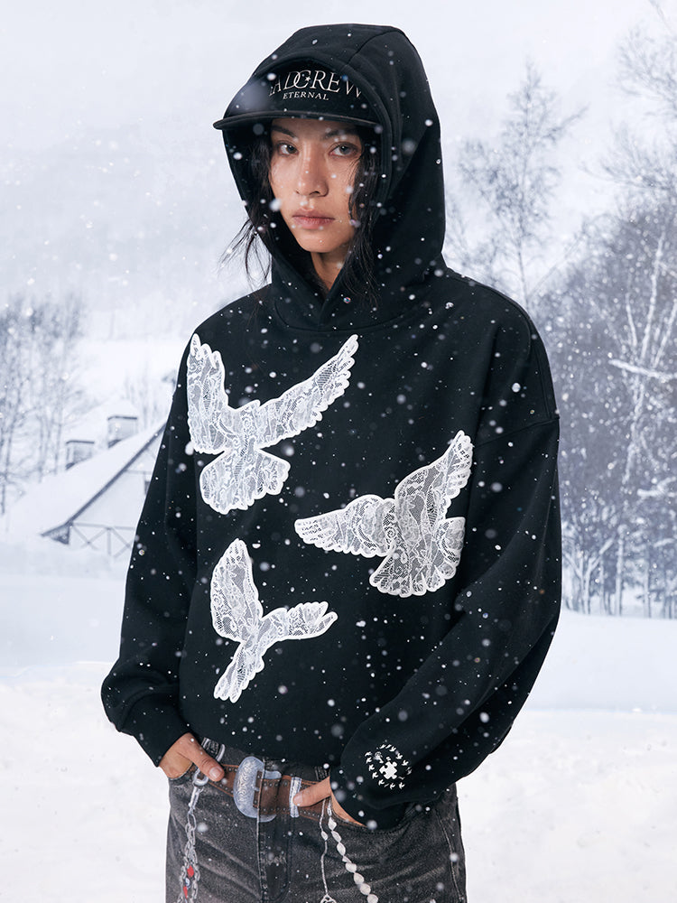The Lace Dove Statement Hoodie