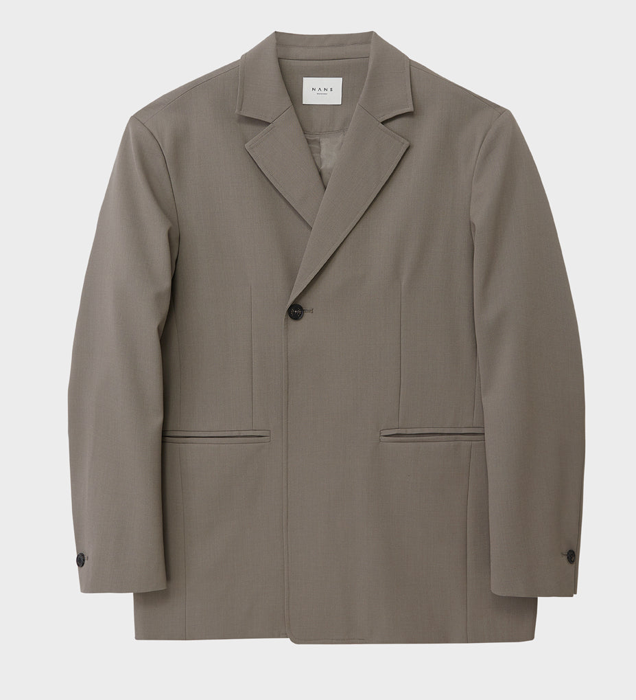 Blazer casual de solapa de solapa de muesca