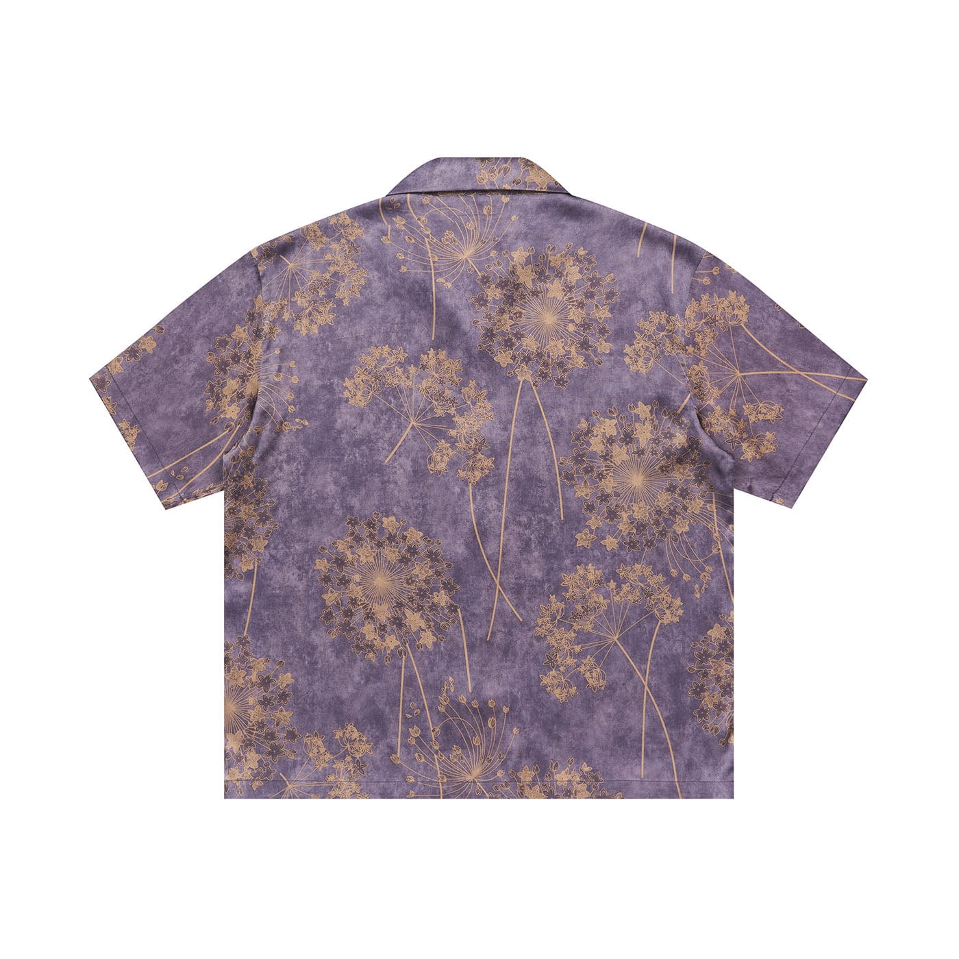 Chemise de villégiature à imprimé pissenlit