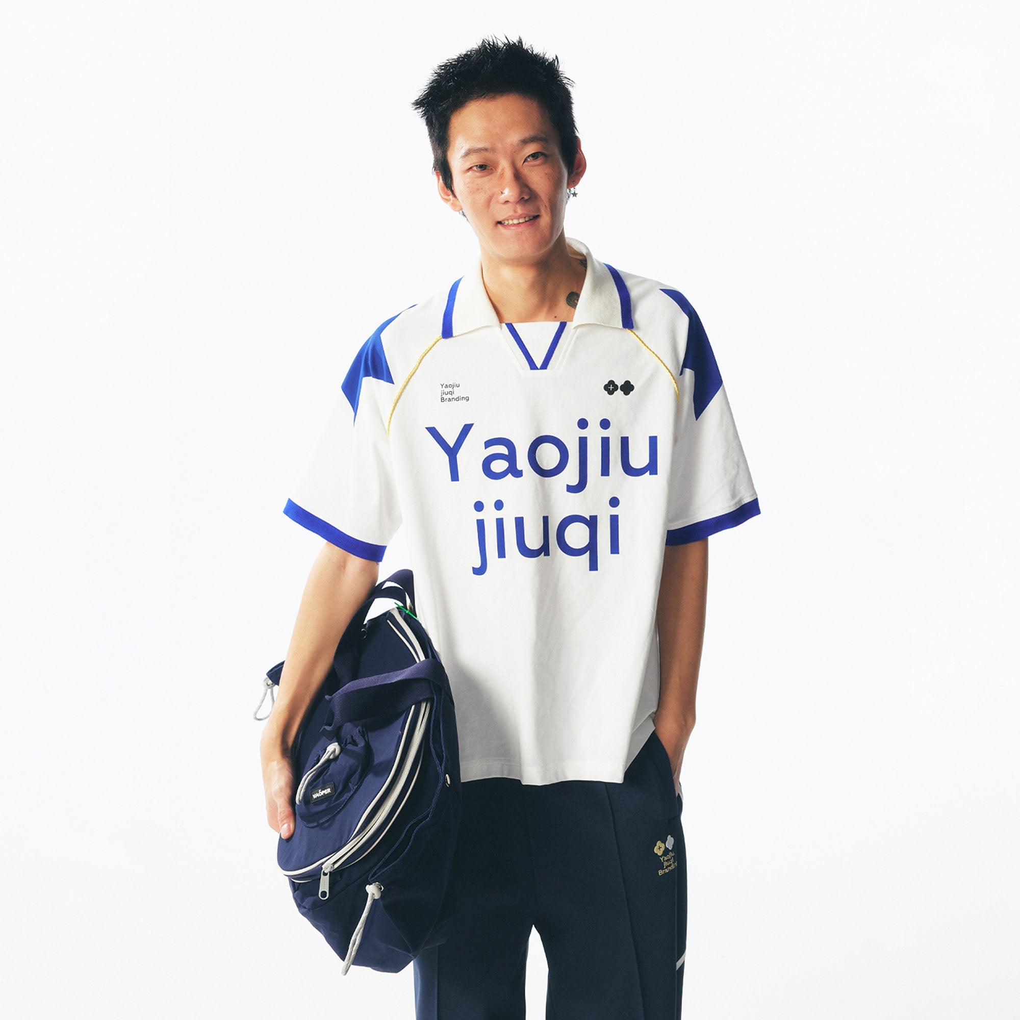 Athletic Contrast-Panel Jersey