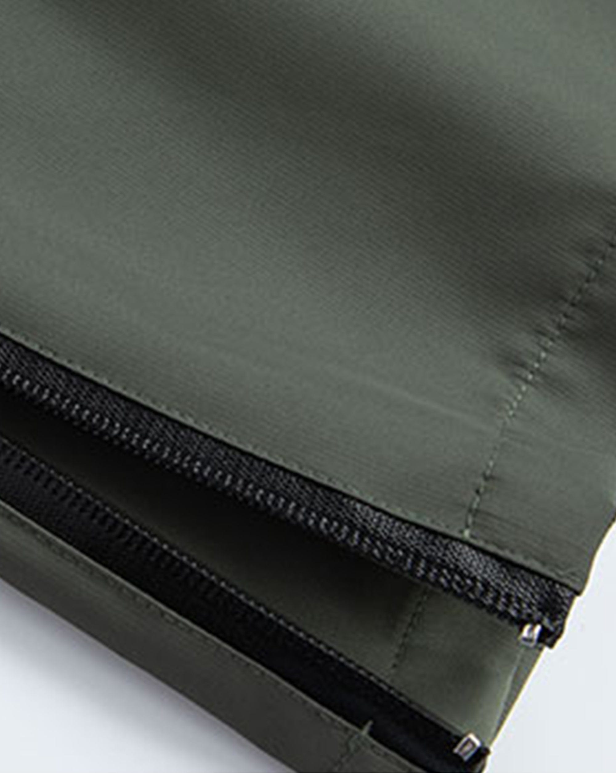 Pantalon cargo épissé plissé utilitaire