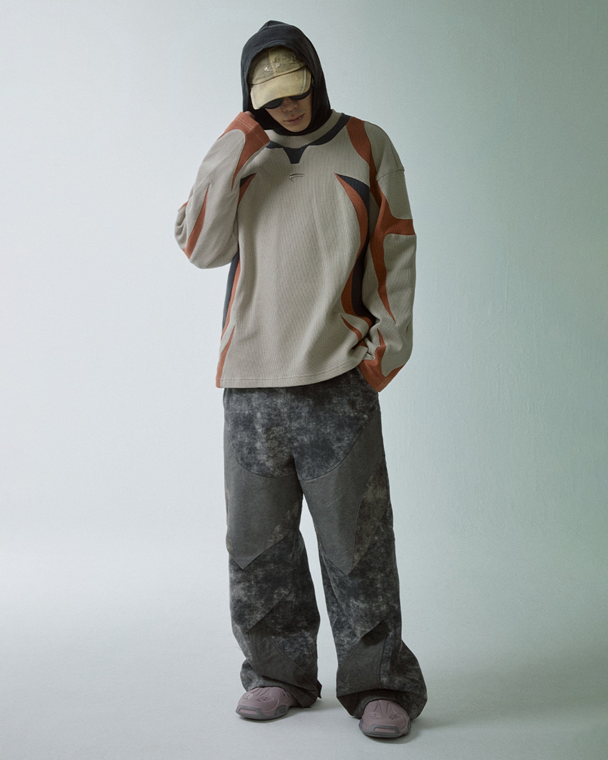 Technisches Fleece Sweatshirt