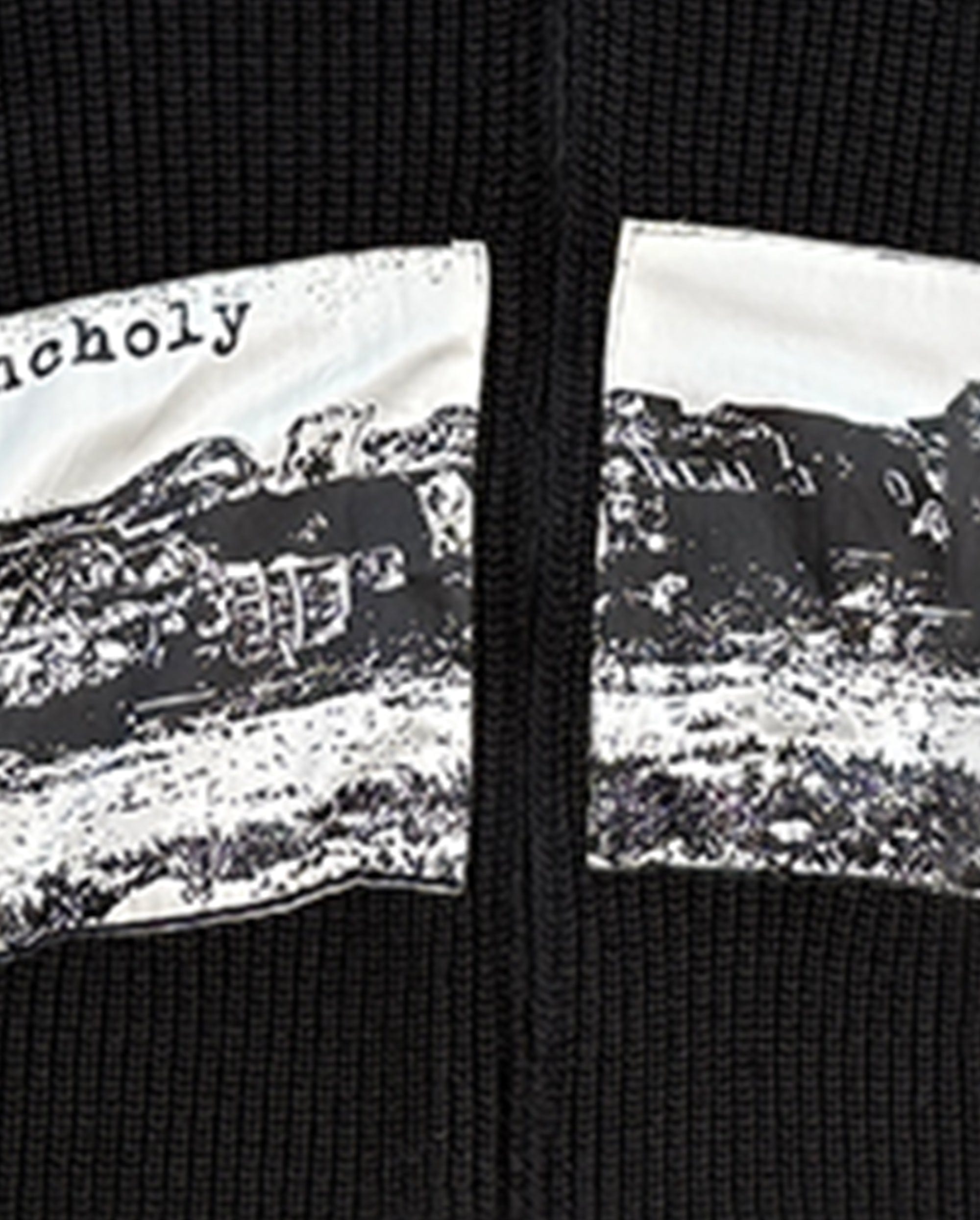 Veste de paysage mélancolique