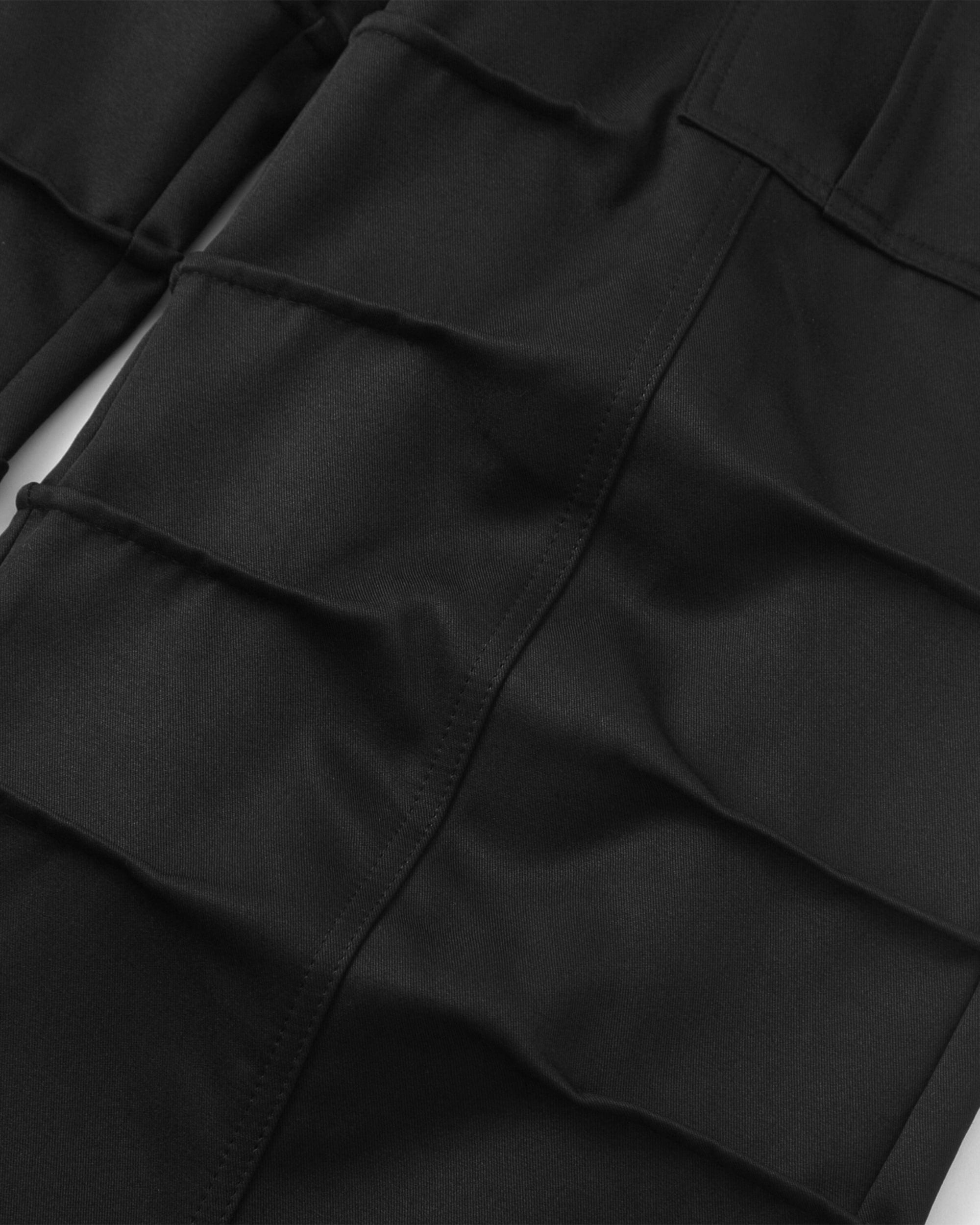 Multi-Pocket Crinkled Cargo Pants