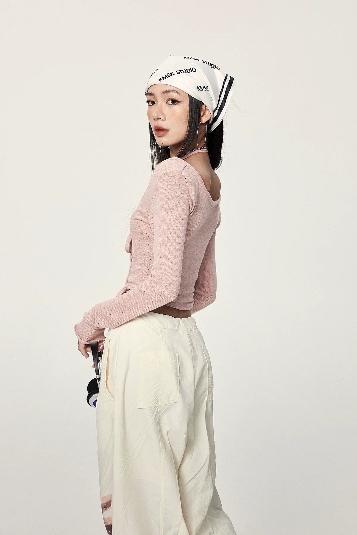 Tie Front Knit Cardigan