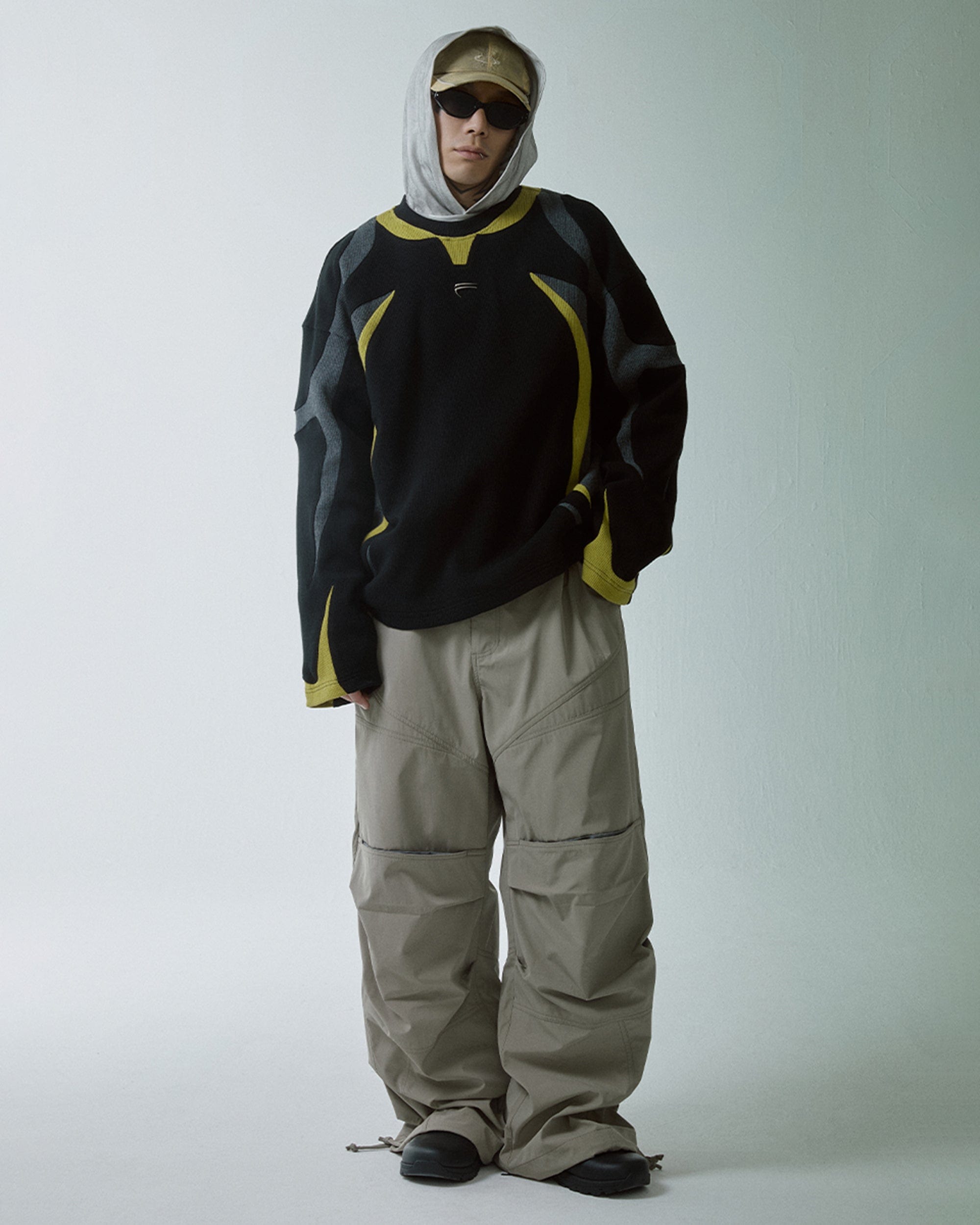 Technisches Fleece Sweatshirt