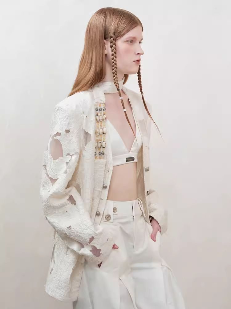Blazer arctique en détresse