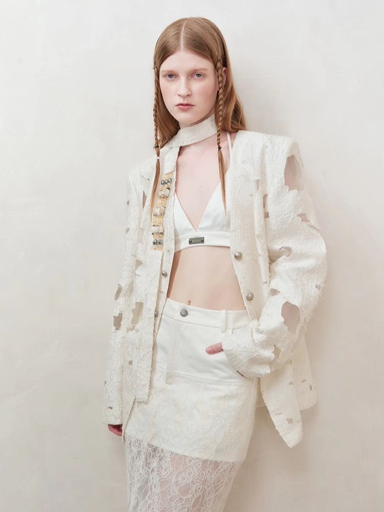 Blazer arctique en détresse