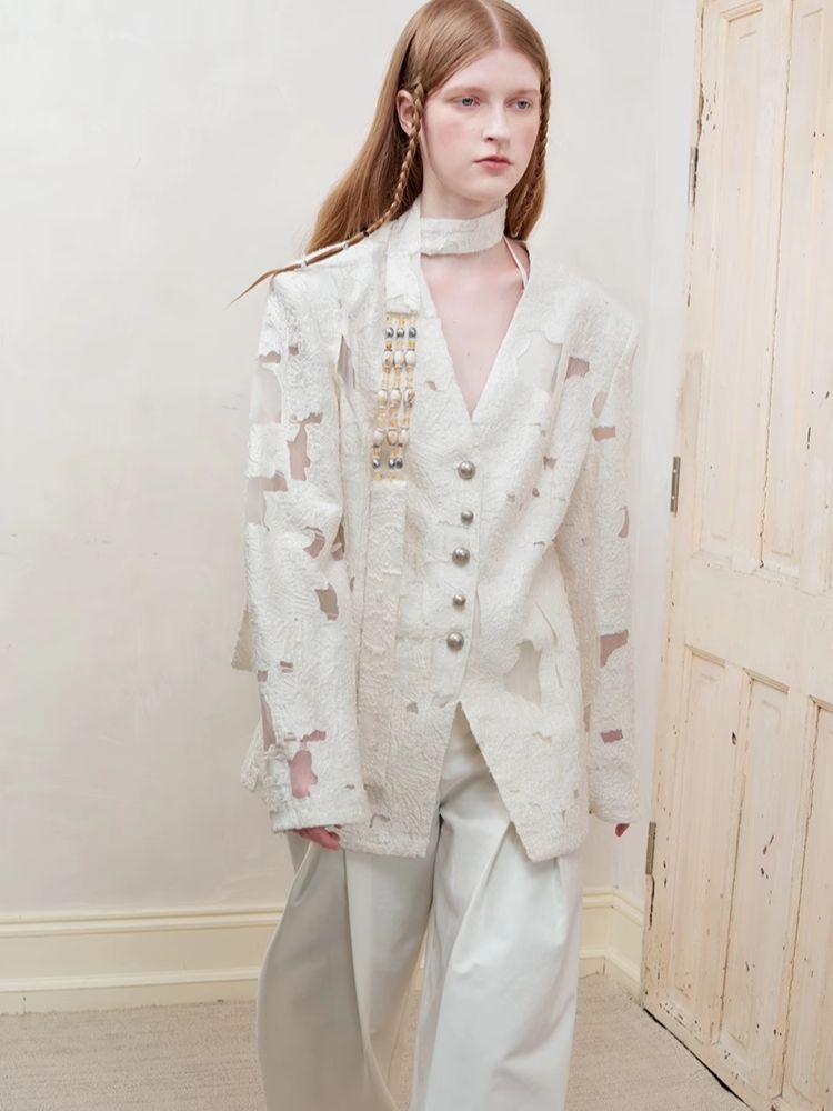 Blazer arctique en détresse