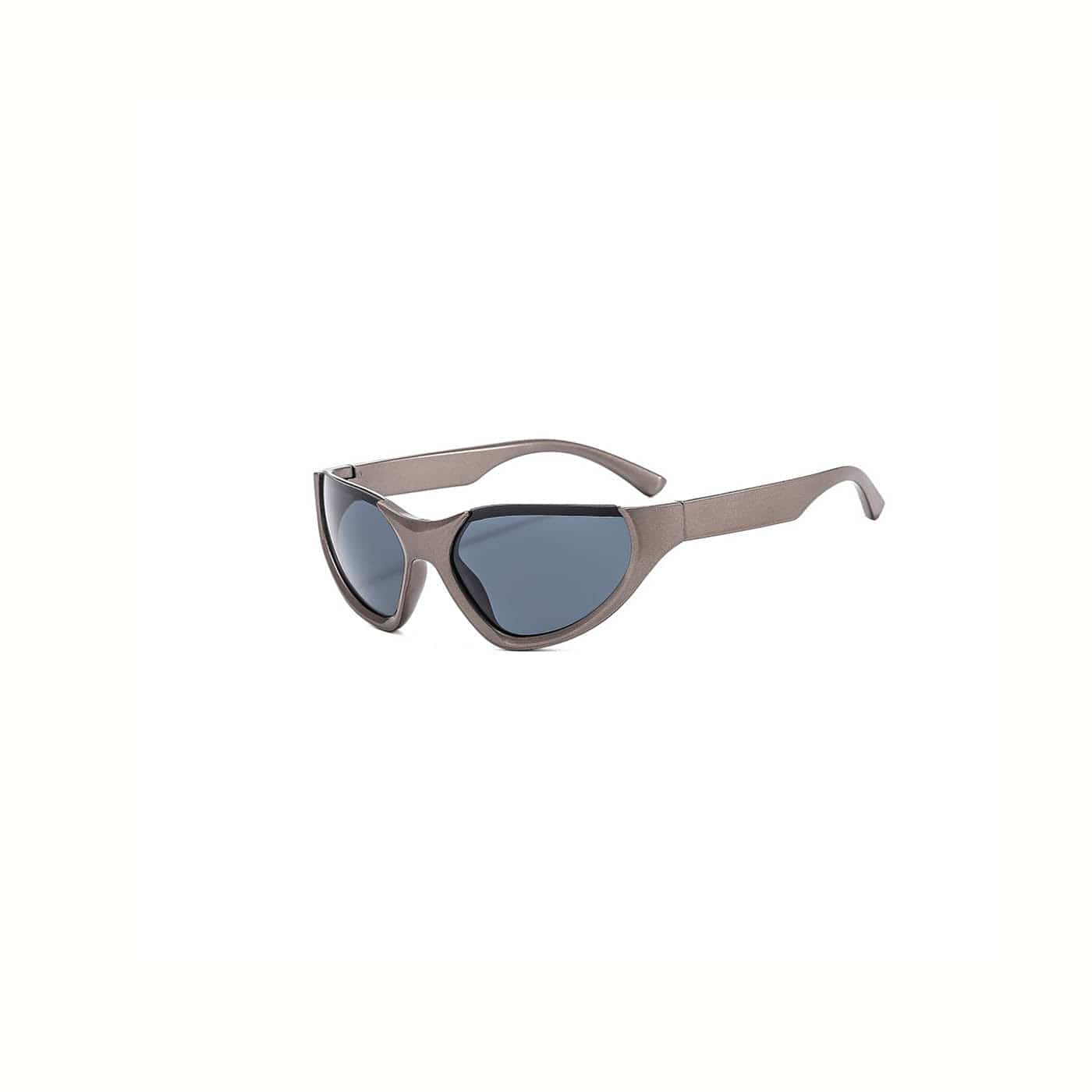 Color-Block Racing Cat-Eye Sunglasses - view 3