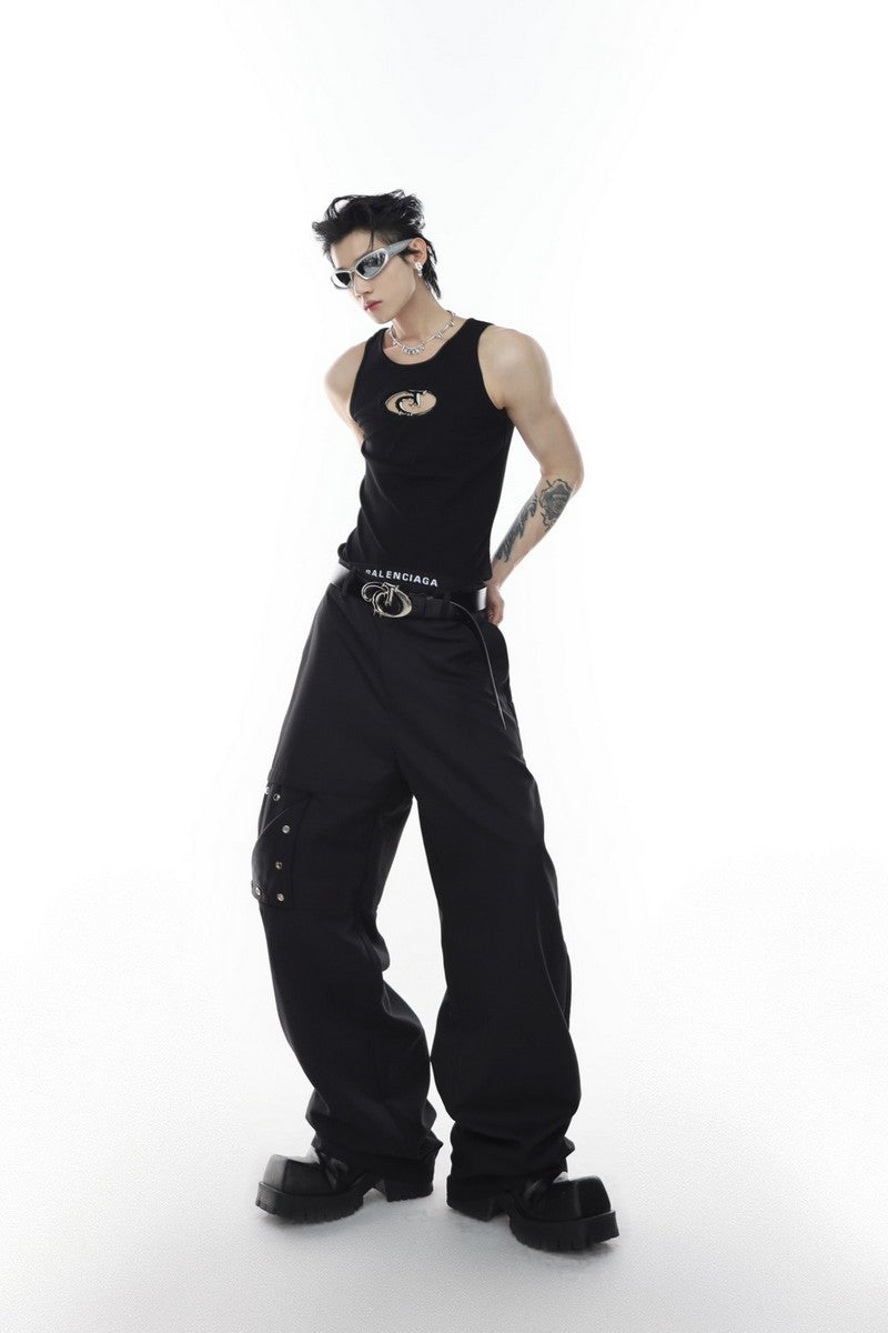Vest Tee with Logo - chiclara