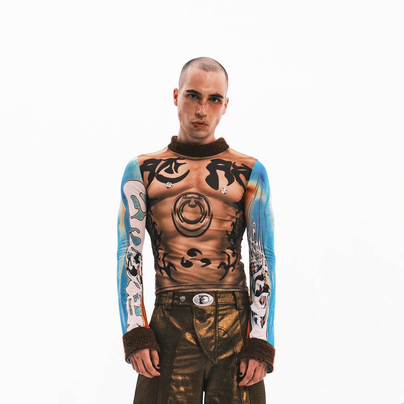 Runas musculares embriones MOHAIR TURTLENECK L/S TEE