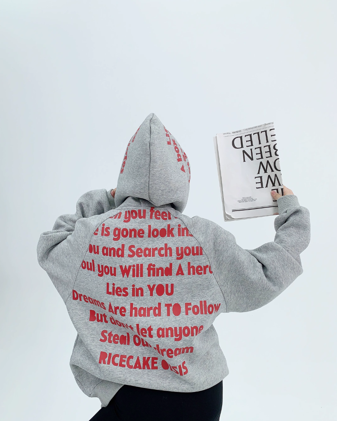 Scarlet Script Dreamer Hoodie