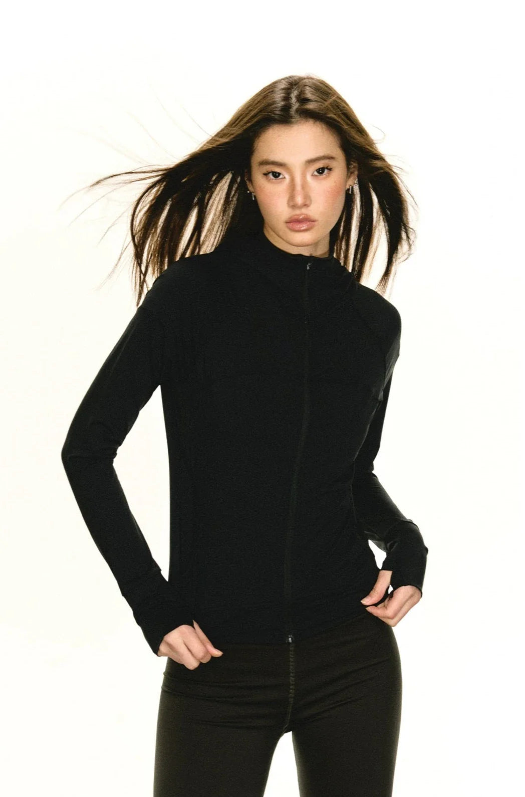 Sport Mock Neck Sweatshirt