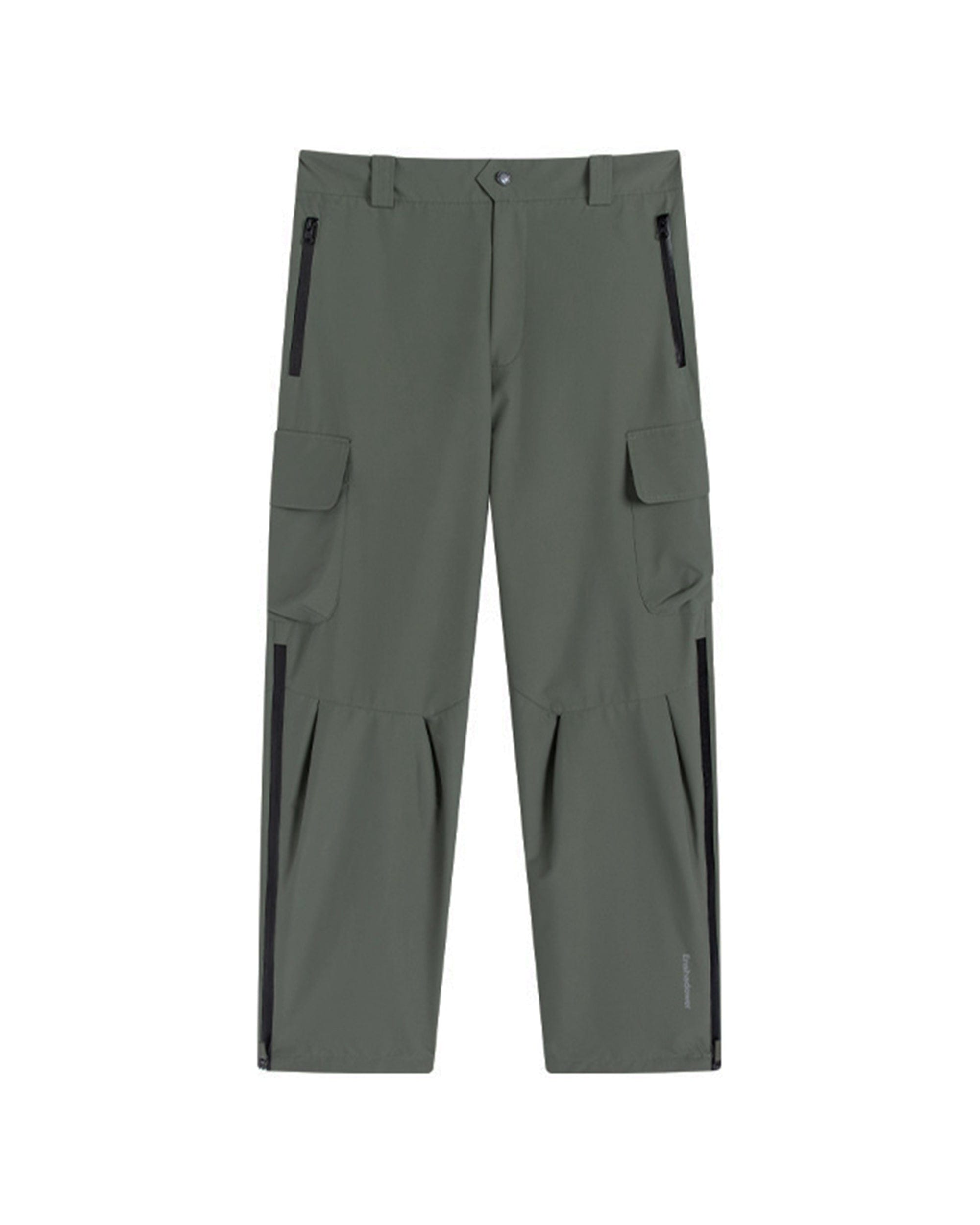 Pantalon cargo épissé plissé utilitaire