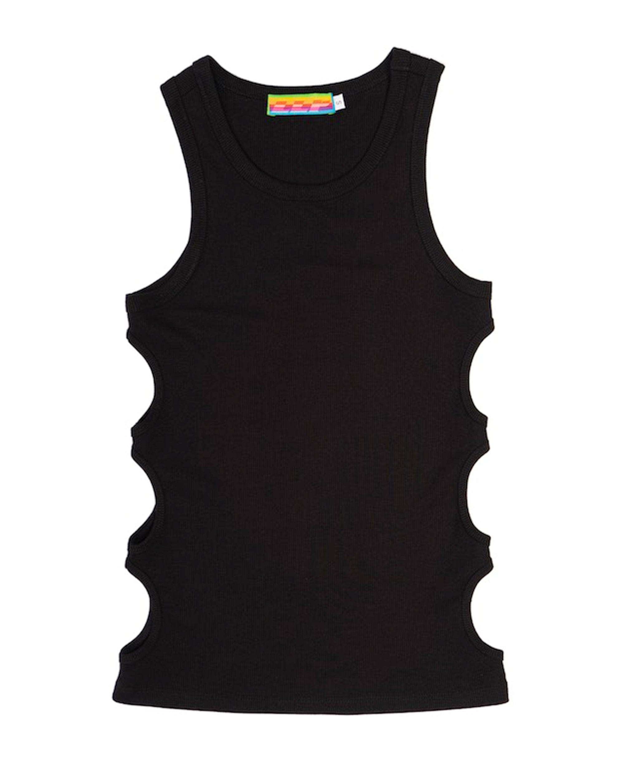 Tank Top with Side Cut-Outs