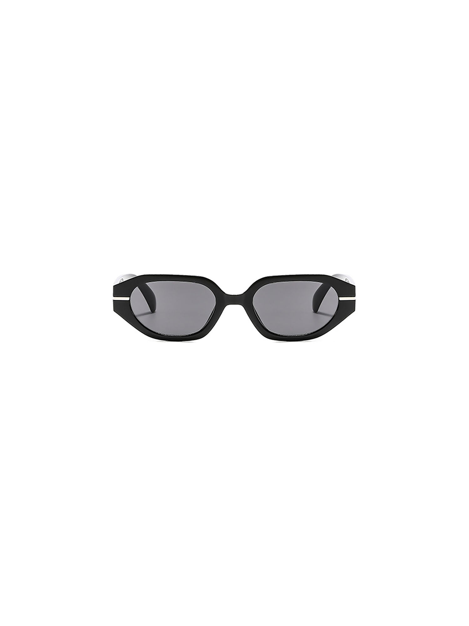 Chunky Translucent Oval Sunglasses - view 10