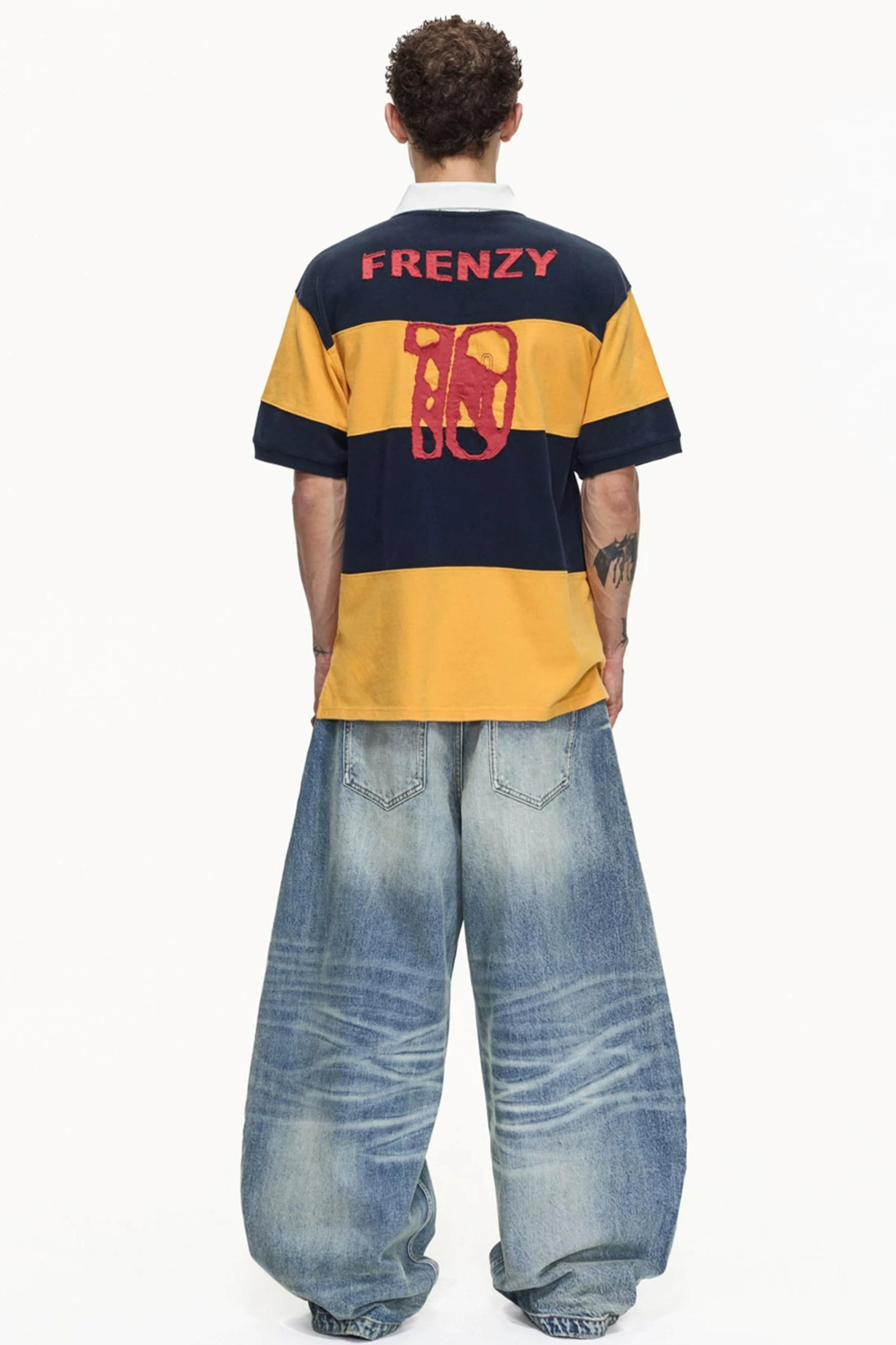 Men's Striped Polo Shirt