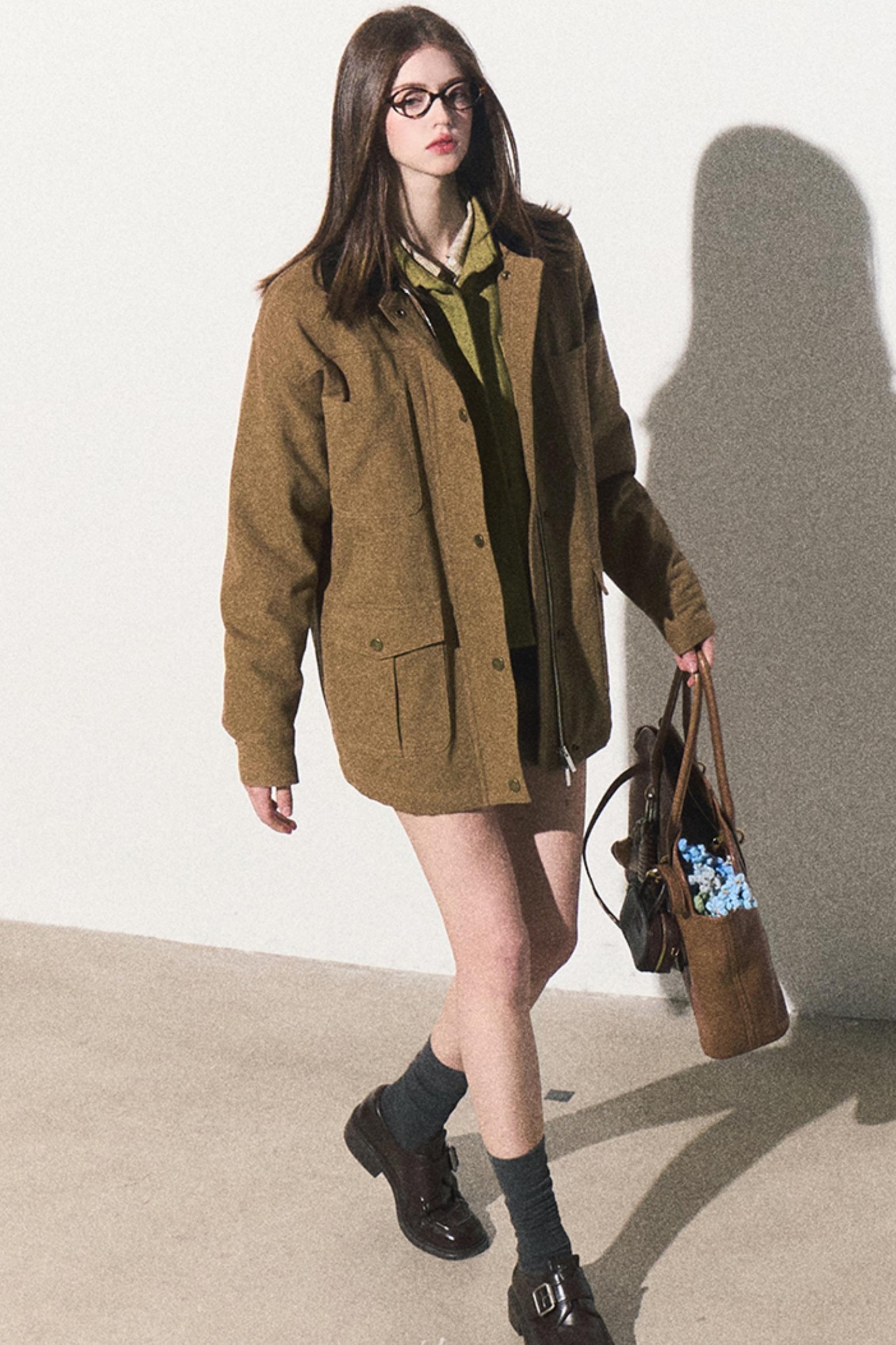 Canvas Utility Field Jacket