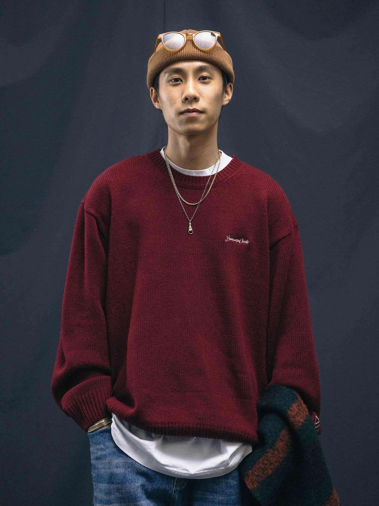 Pull pull en tricot de base