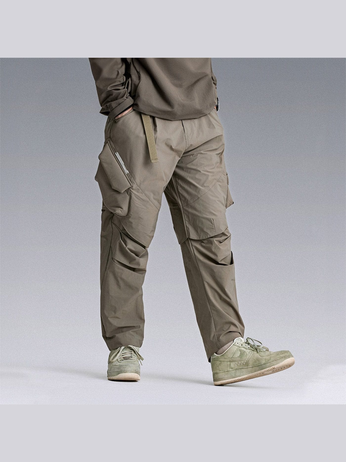 Pantalones arrugados de carga táctica