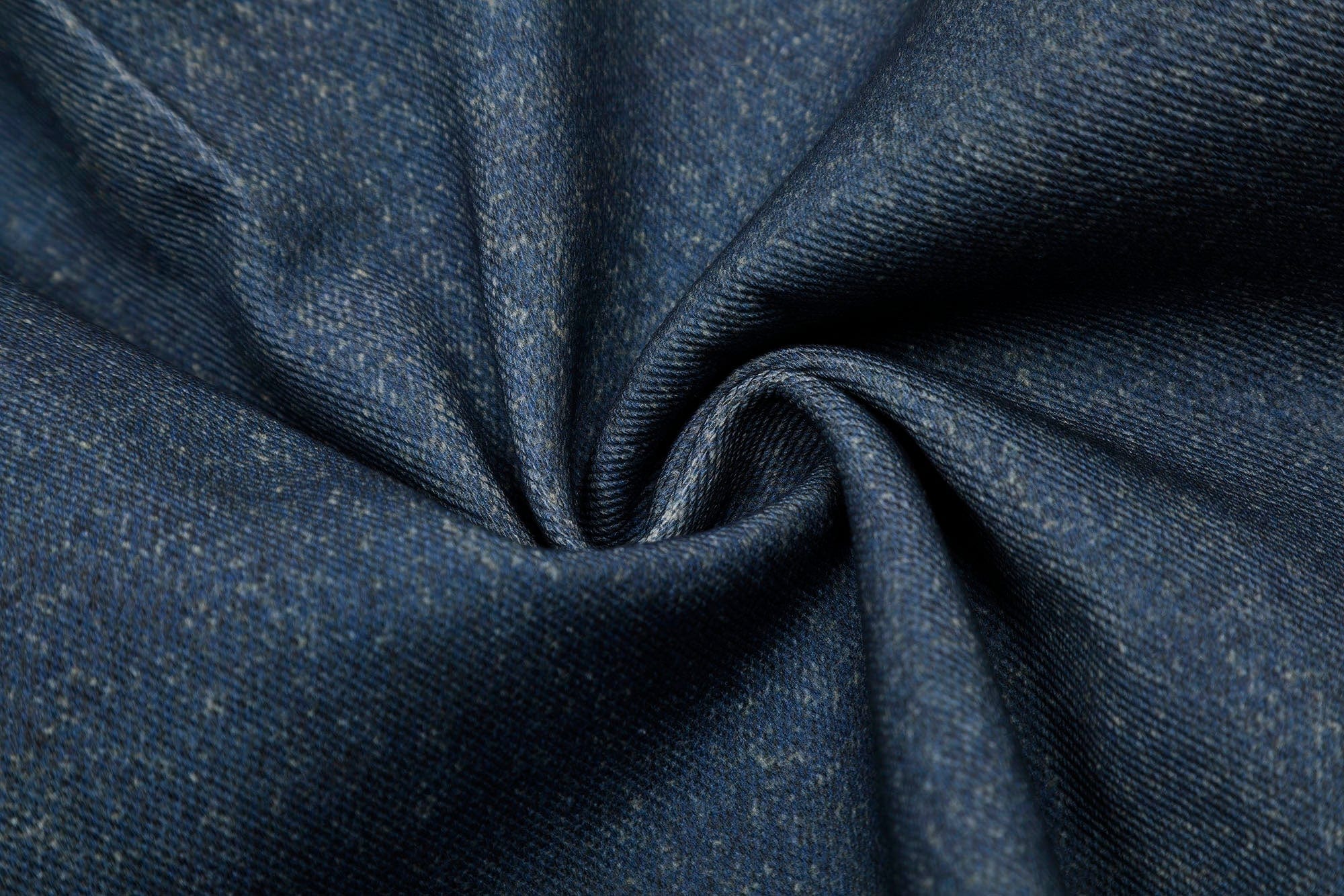 Wide-Leg Denim Shorts with Graphic Print and Button Details